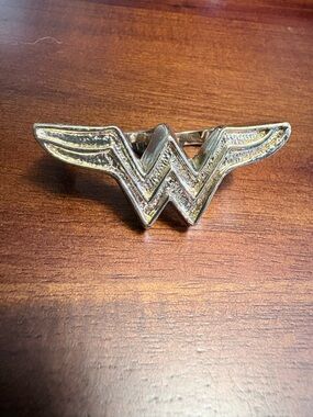 Gold-Tone Wonder Woman Statement Ring - Women's Jewelry